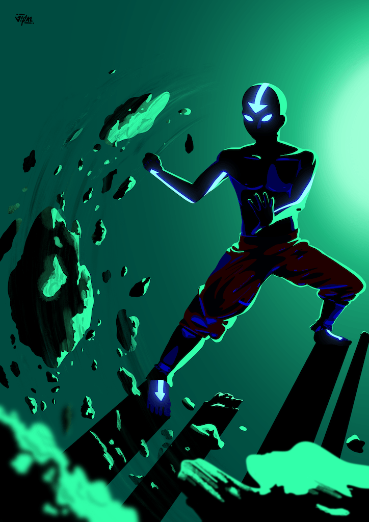 Aang illustration