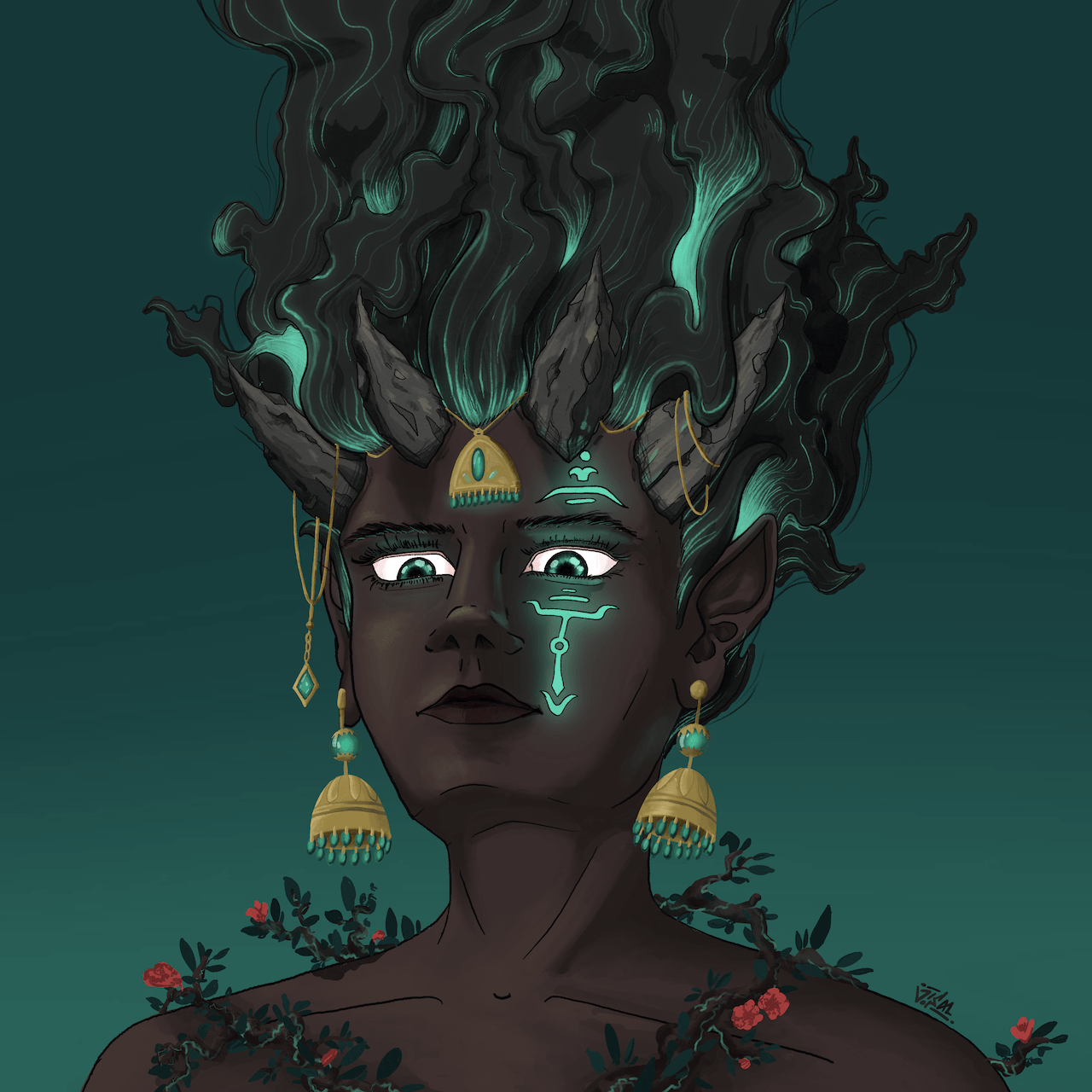 Witch illustration